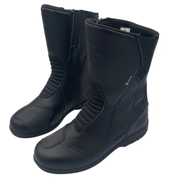 Rev It Arena GTX Ladies GORE-TEX Moto Boots Size 8.5, Black, EUC, Motorcycle