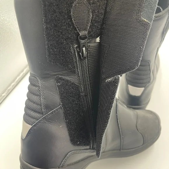 Rev It Arena GTX Ladies GORE-TEX Moto Boots Size 8.5, Black, EUC, Motorcycle