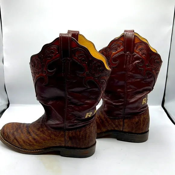 RKABoots hand crafted by David Barnes. It’s all leather with wide entrance