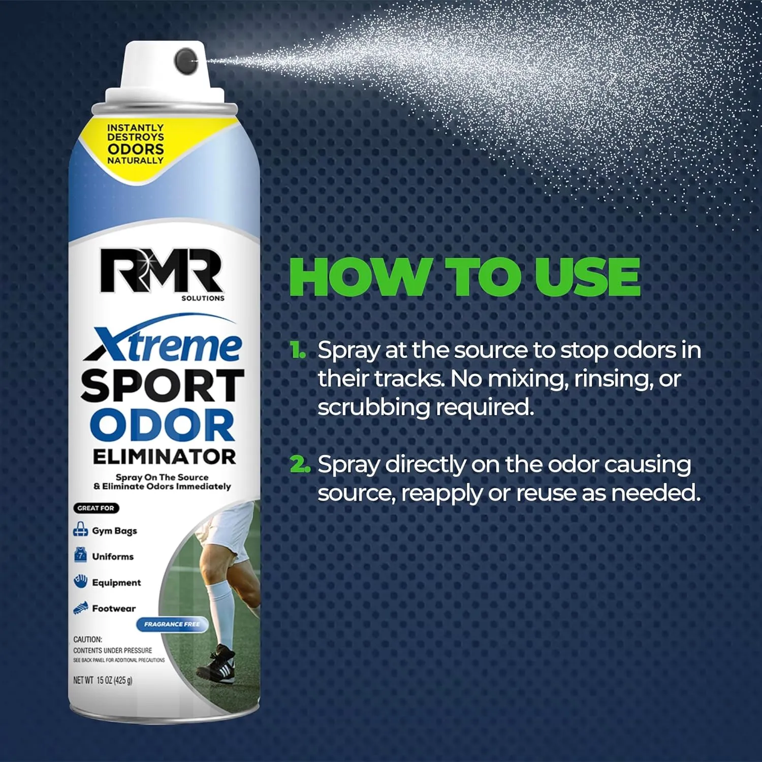 RMR Xtreme Sport Odor Eliminator 2 Pack