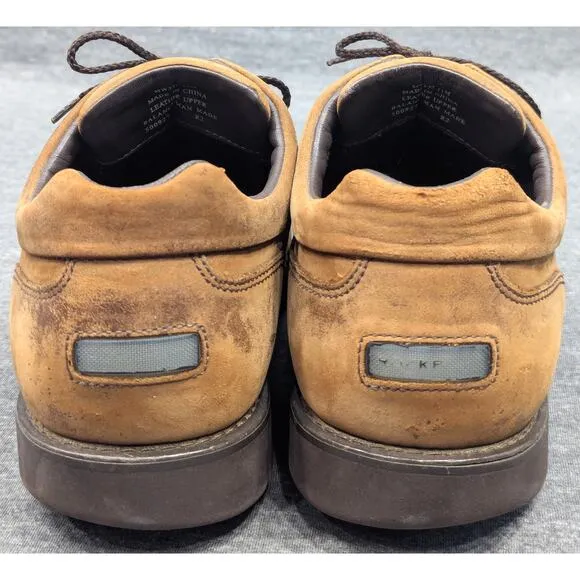 ROCKPORT Mens Shoes - Brown, Leather, Waterproof, Lace Up, Size 11