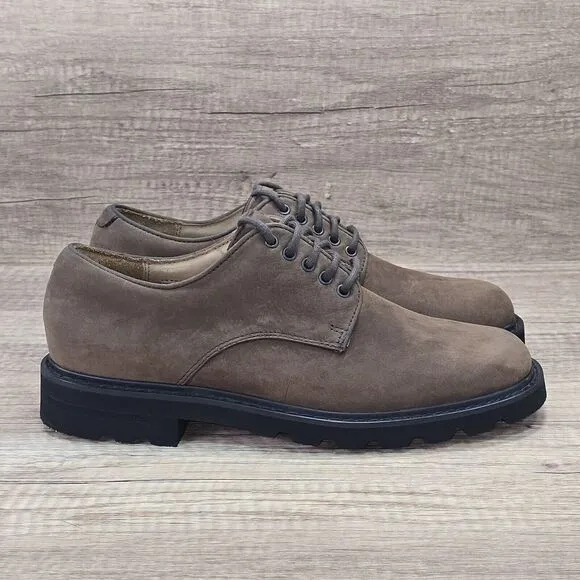 Rockport Northfield Men's Sz 7M Brown Nubuck Waterproof Oxford Shoes (APM21246)