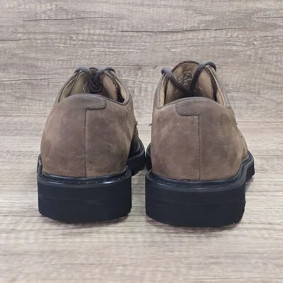 Rockport Northfield Men's Sz 7M Brown Nubuck Waterproof Oxford Shoes (APM21246)