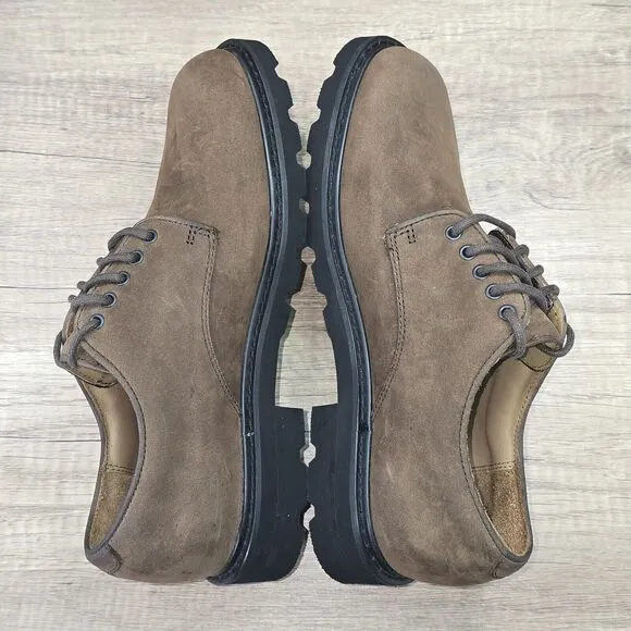 Rockport Northfield Men's Sz 7M Brown Nubuck Waterproof Oxford Shoes (APM21246)