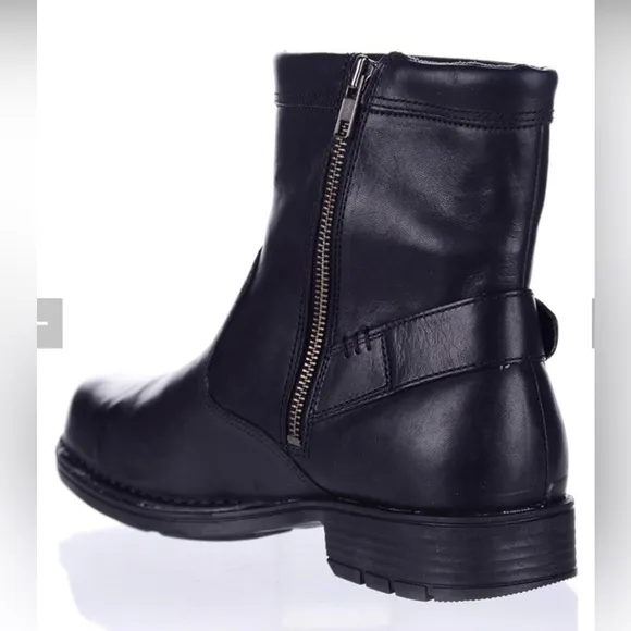 ⭐️Rockport Parkridge Leather Buckle Ankle Boots⭐️