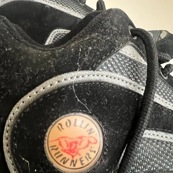 Roller Platform  Tennis Shoes Wheels Roller Skates Y2K Rollin Runners M‎ 9 / W11