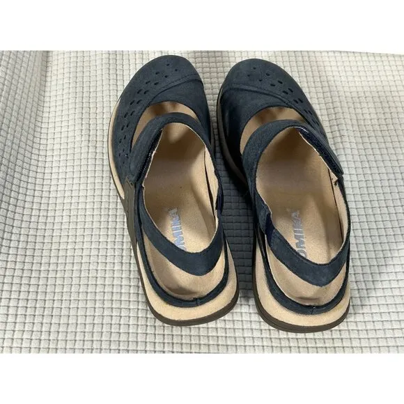 Romika Shoes Milla 133 Blue Comfortable Clogs, Size EU36, US 5.5, NWB