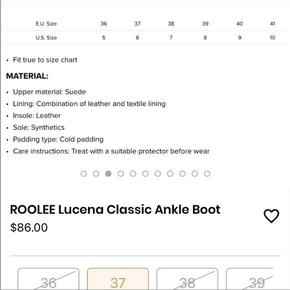 ROOLEE Lucena Suede Ankle Boots Size 9