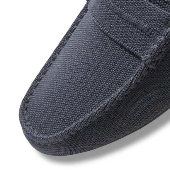 Rothy’s Men’s Woven The Driving Loafer in Graphite Grey Size 10.5