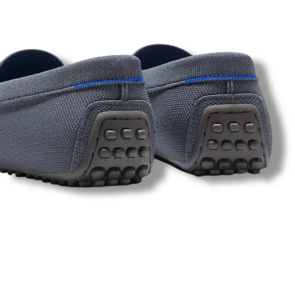 Rothy’s Men’s Woven The Driving Loafer in Graphite Grey Size 10.5