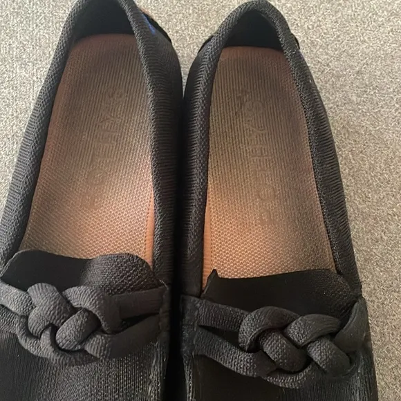 Rothy’s The Braid Driver Black Loafer Shoes