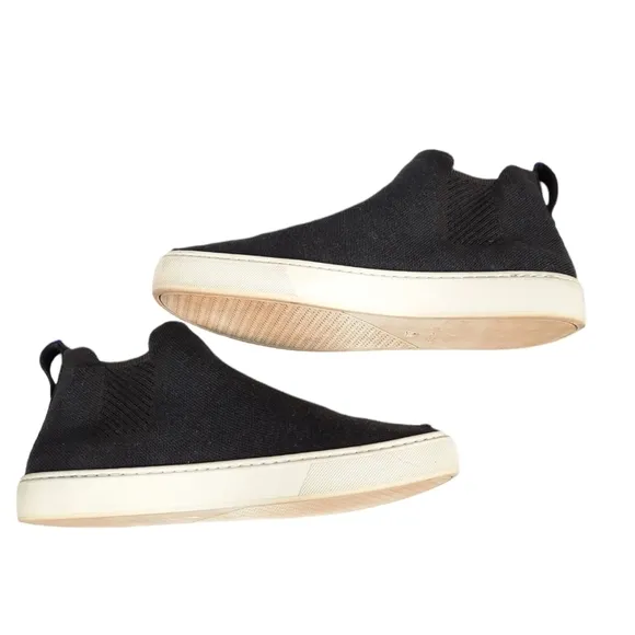 Rothy's The Chelsea Black High Top Sneakers Size 10 Women's Shoes