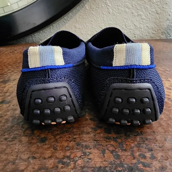 Rothys The Driver Flat in Sapphire Blue