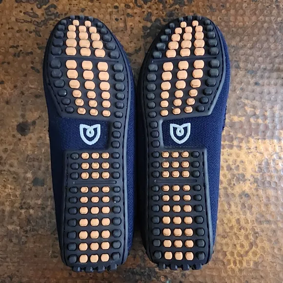Rothys The Driver Flat in Sapphire Blue