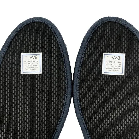 Rothy’s The Flat in Navy Women’s Size 8 NEW