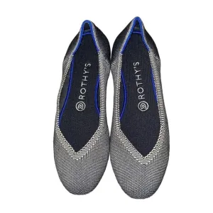 Rothys The Flat Shoes Gray Size W8 Comfortable Minimalist Contemporary