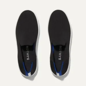 Rothy's The Original Slip On Sneaker Solid Black Size 9.5