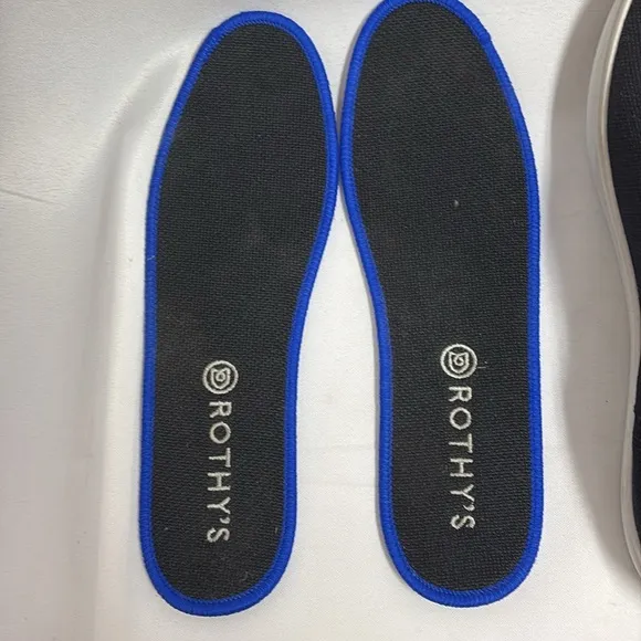 Rothy's The Original Slip On Sneaker Solid Black Size 9.5