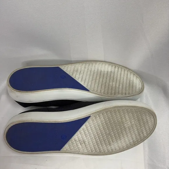 Rothy's The Original Slip On Sneaker Solid Black Size 9.5