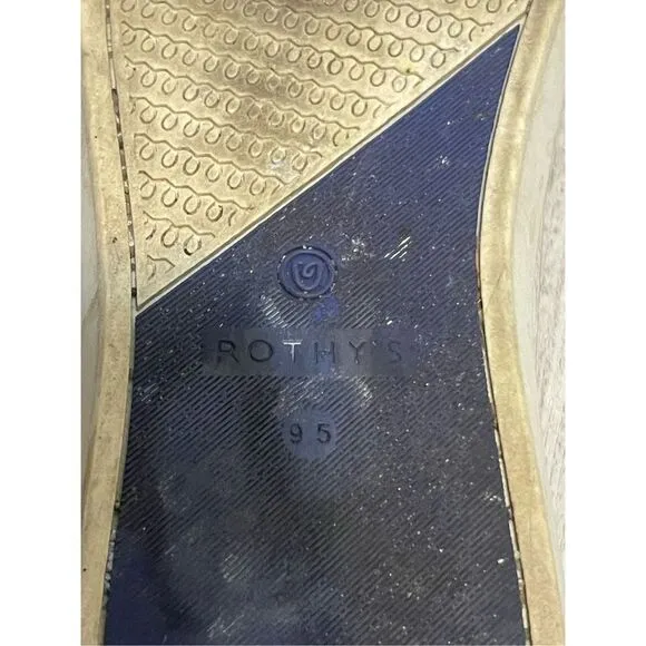 Rothy’s The Original Slip On Sneaker Navy Women’s Size 9.5