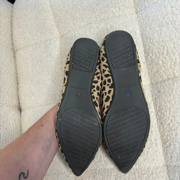 Rothy’s The Point Flat Cheetah Print