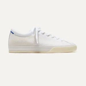 Rothy's The RS02 Sneaker The Lace Up White Sneaker Shoes Size 9 NWOB