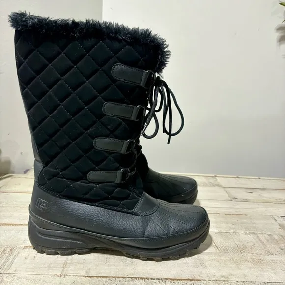 ❤️Rugged Outback All Season Faux Fur Trim Boots-Sz 8