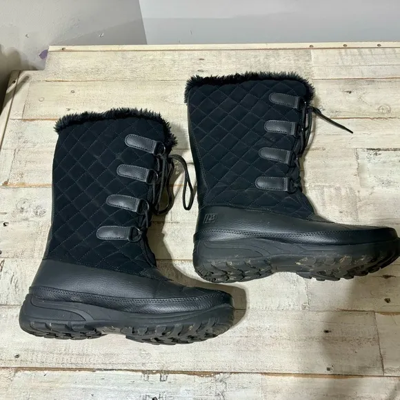 ❤️Rugged Outback All Season Faux Fur Trim Boots-Sz 8