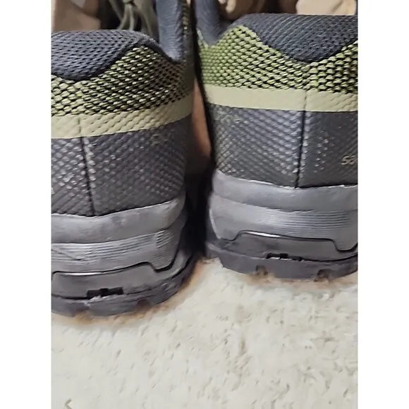 SALOMON Mens Shoes 11  Outline Goretex OrthoLite Burnt Olive 409968 Hiking Walk