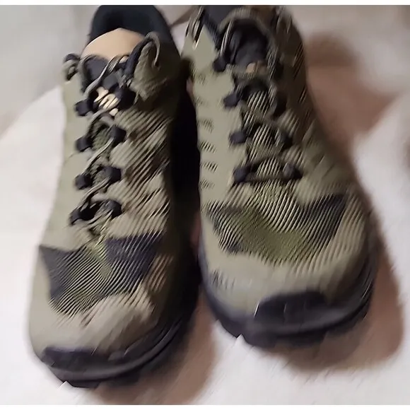 SALOMON Mens Shoes 11  Outline Goretex OrthoLite Burnt Olive 409968 Hiking Walk