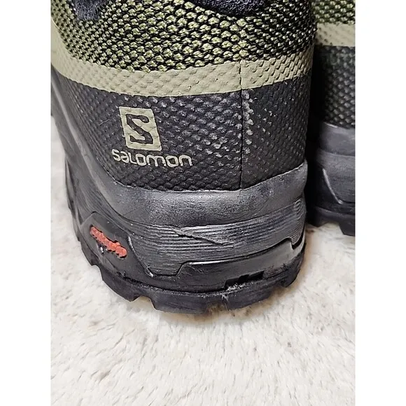 SALOMON Mens Shoes 11  Outline Goretex OrthoLite Burnt Olive 409968 Hiking Walk