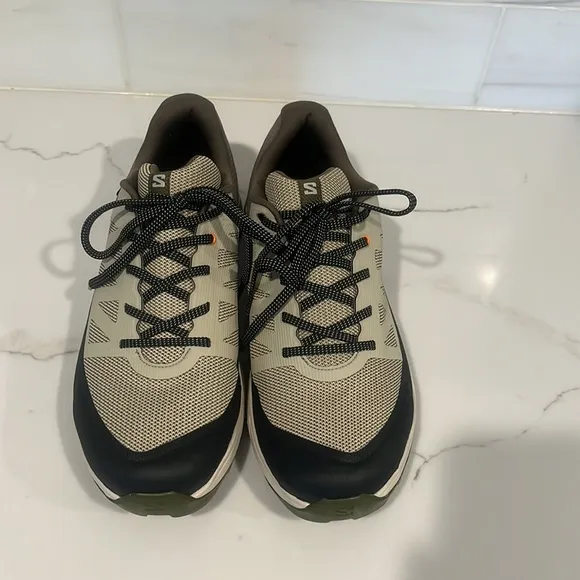 Salomon Outrise ClimaWaterproof Men's Hiking Shoes in Moss Gray/Olive Night