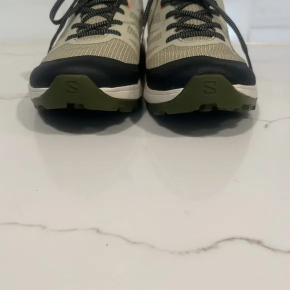 Salomon Outrise ClimaWaterproof Men's Hiking Shoes in Moss Gray/Olive Night