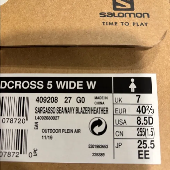 Salomon Running Hiking Biking Walking Shoes NEW by Salomon