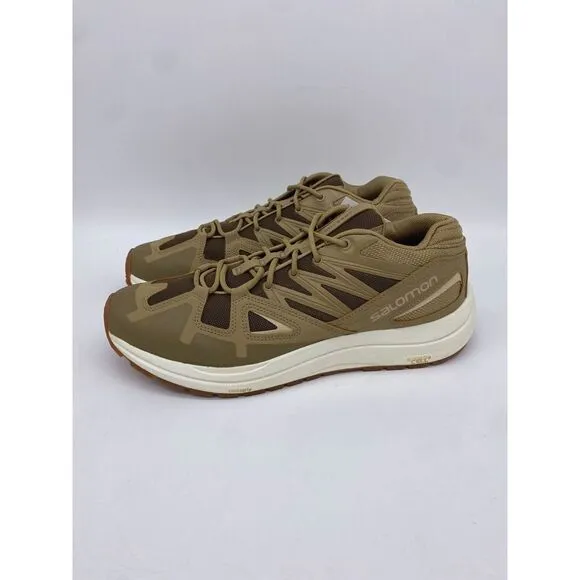 Salomon Shoes Unisex Mens 10.5 Womens 11.5 Tan Odyssey‎ 1 Advanced Hiking NEW