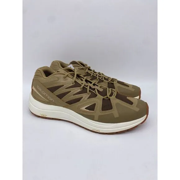 Salomon Shoes Unisex Mens 10.5 Womens 11.5 Tan Odyssey‎ 1 Advanced Hiking NEW