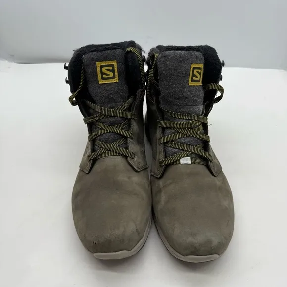 Salomon Utility Winter CS WP Mens 10.5 Snow Boots Ankle Shoes Ankle Hiking