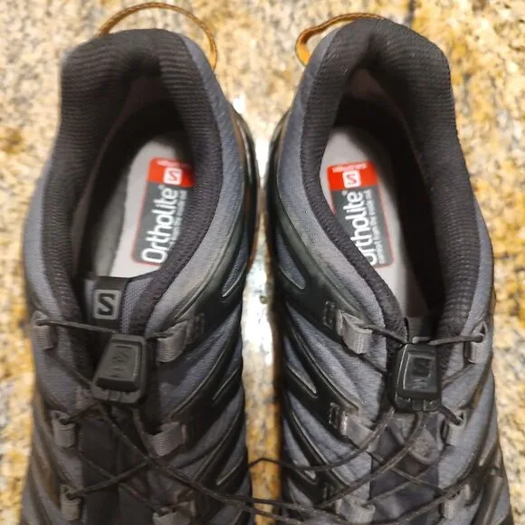 Salomon XA Pro 3D V8 GTX Men's Size 11 Trail Running Hiking Shoes Black Gray