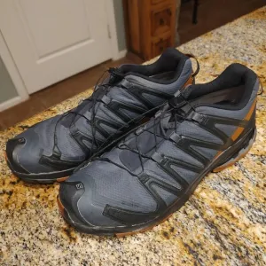 Salomon XA Pro 3D V8 GTX Men's Size 11 Trail Running Hiking Shoes Black Gray