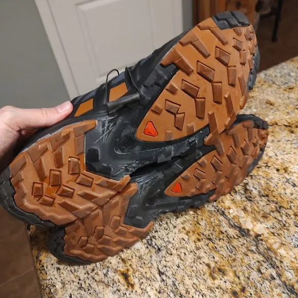 Salomon XA Pro 3D V8 GTX Men's Size 11 Trail Running Hiking Shoes Black Gray