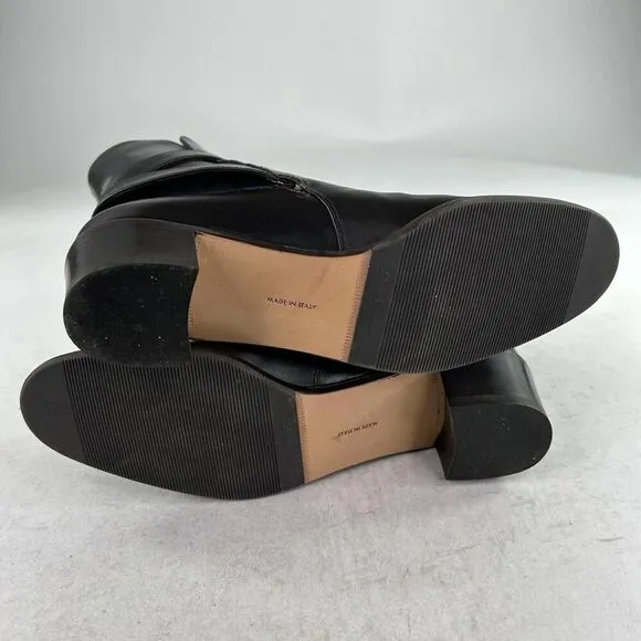 Salvatore Ferragamo Womens Leather Strappy Buckle Ankle Boots US 7 AA Dark Brown