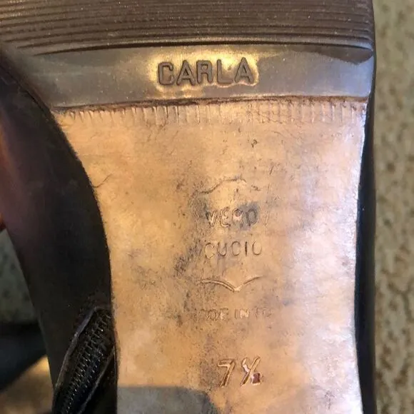 Salvatore Ferragamo “CARLA” Boots 7 1/2