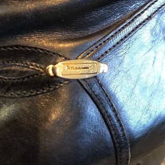 Salvatore Ferragamo “CARLA” Boots 7 1/2