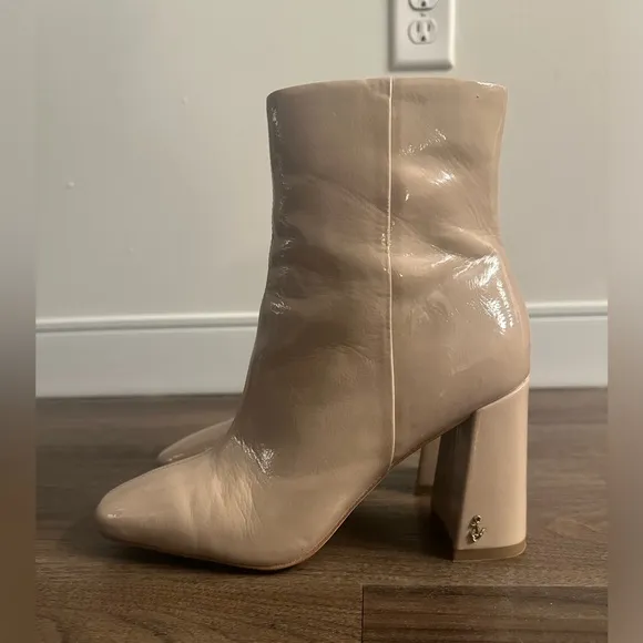 Sam Edelman Ankle Boot Heels Codie II Chai Latte Size 6