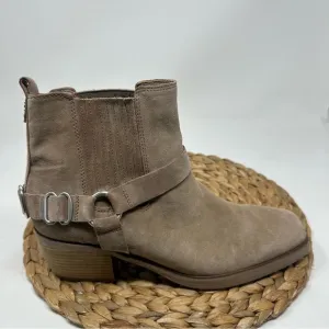 SAM EDELMAN Bellamie Ankle Boots Deep Taupe Size 11 Women's