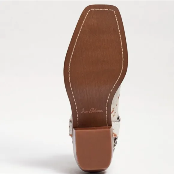 Sam Edelman Bellamie Genuine Calf Hair Ankle Boots