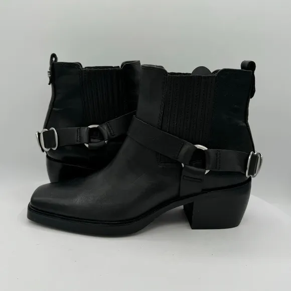 SAM EDELMAN BELLAMIE WOMENS ANKLE BOOTS  Various Sizes COLOR BLACK   NEW!!!!