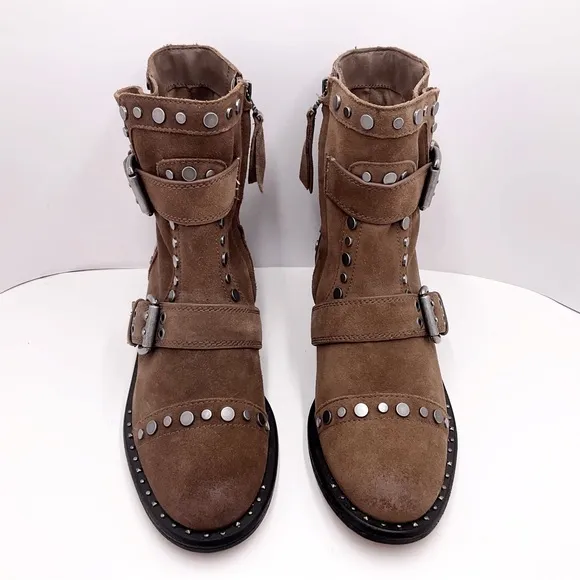 🆕{Sam Edelman} Drea Studded Motorcycle Boots