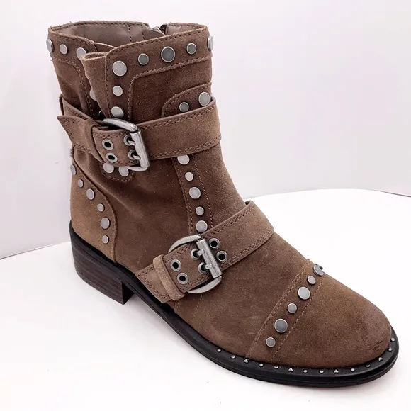🆕{Sam Edelman} Drea Studded Motorcycle Boots