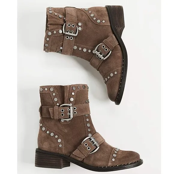 🆕{Sam Edelman} Drea Studded Motorcycle Boots